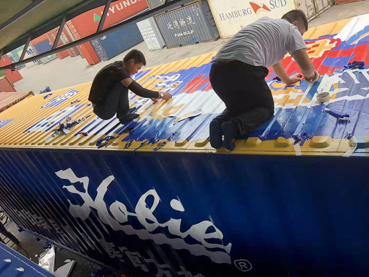 集装箱与车身广告 深圳广告制作的新蓝海